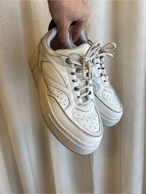 Women’s Eytys White Low-Top Sneakers